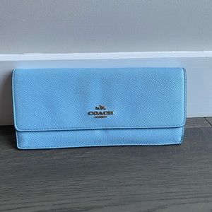 Coach Flap Leather Wallet